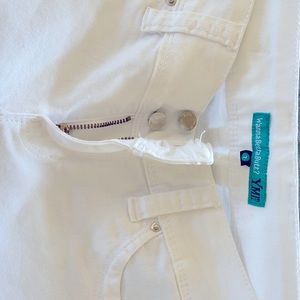 YMI Wanna Betta Butt white stretch jeans